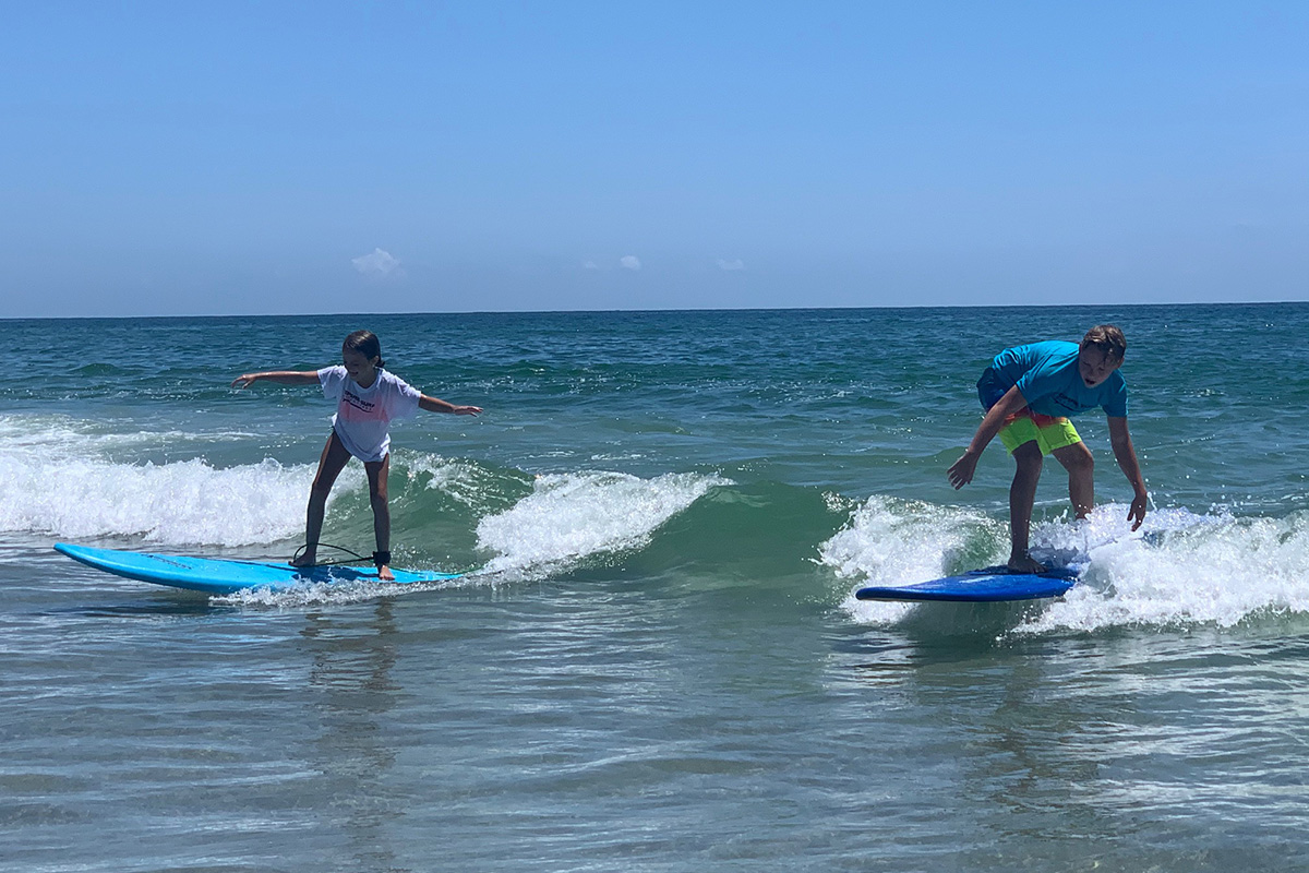surf lessons topsail island