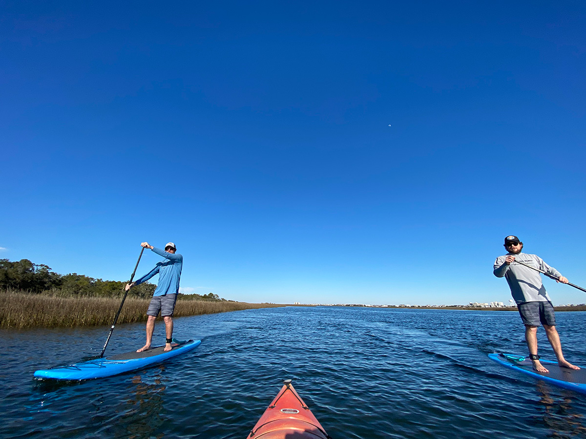 Stand Up paddleboarding Topsail Island